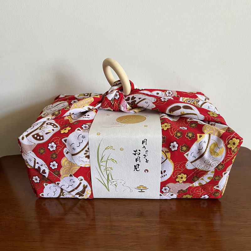 Japanese Style Lunch Box Bento - огляд і ціна Furoshiki Wrap Cloth